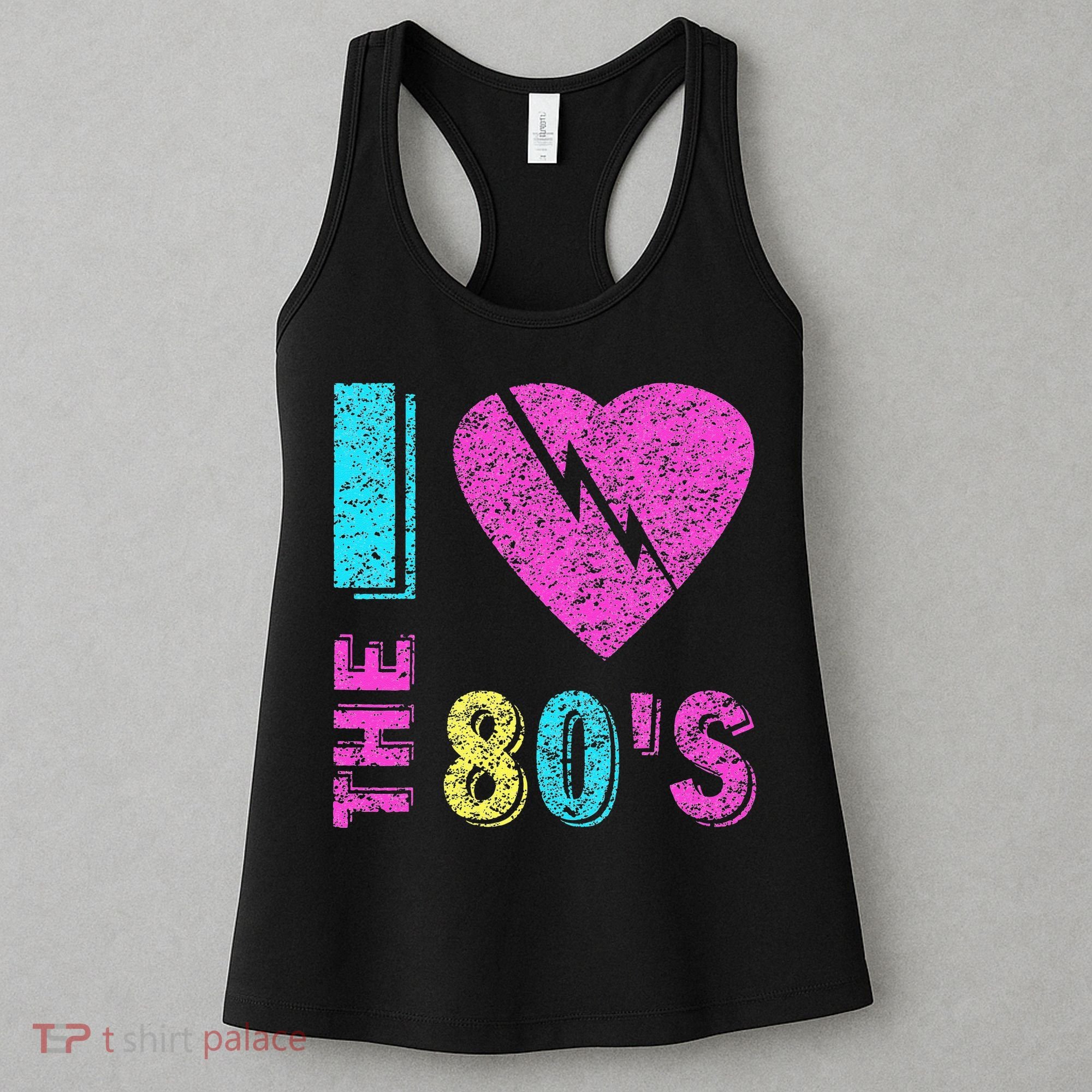 I Love The 80S 80s 90s Costume Party Women's Tank Top