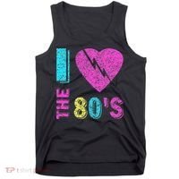 I Love The 80S 80s 90s Costume Party Tank Top thumb 0