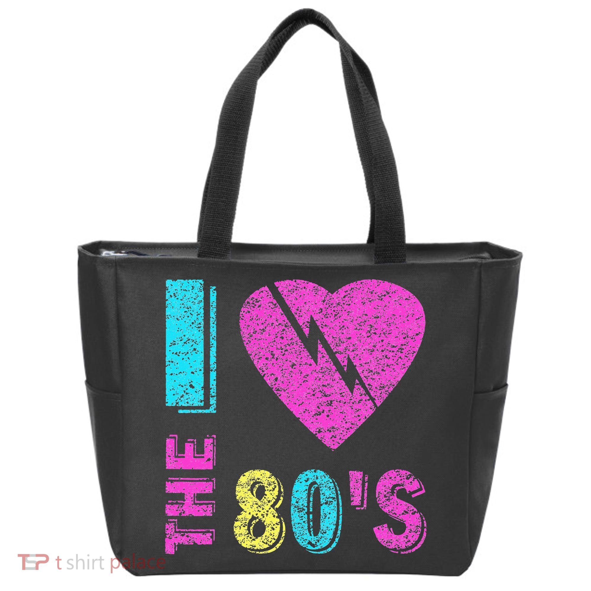 I Love The 80S 80s 90s Costume Party Tote Bag