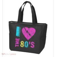 I Love The 80S 80s 90s Costume Party Tote Bag thumb 3