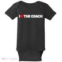 I Love The Coach Baby Bodysuit thumb 0