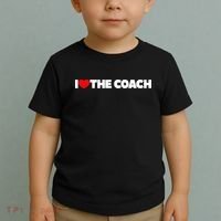 I Love The Coach Toddler T-Shirt thumb 2