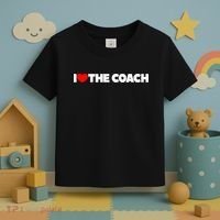 I Love The Coach Toddler T-Shirt thumb 3