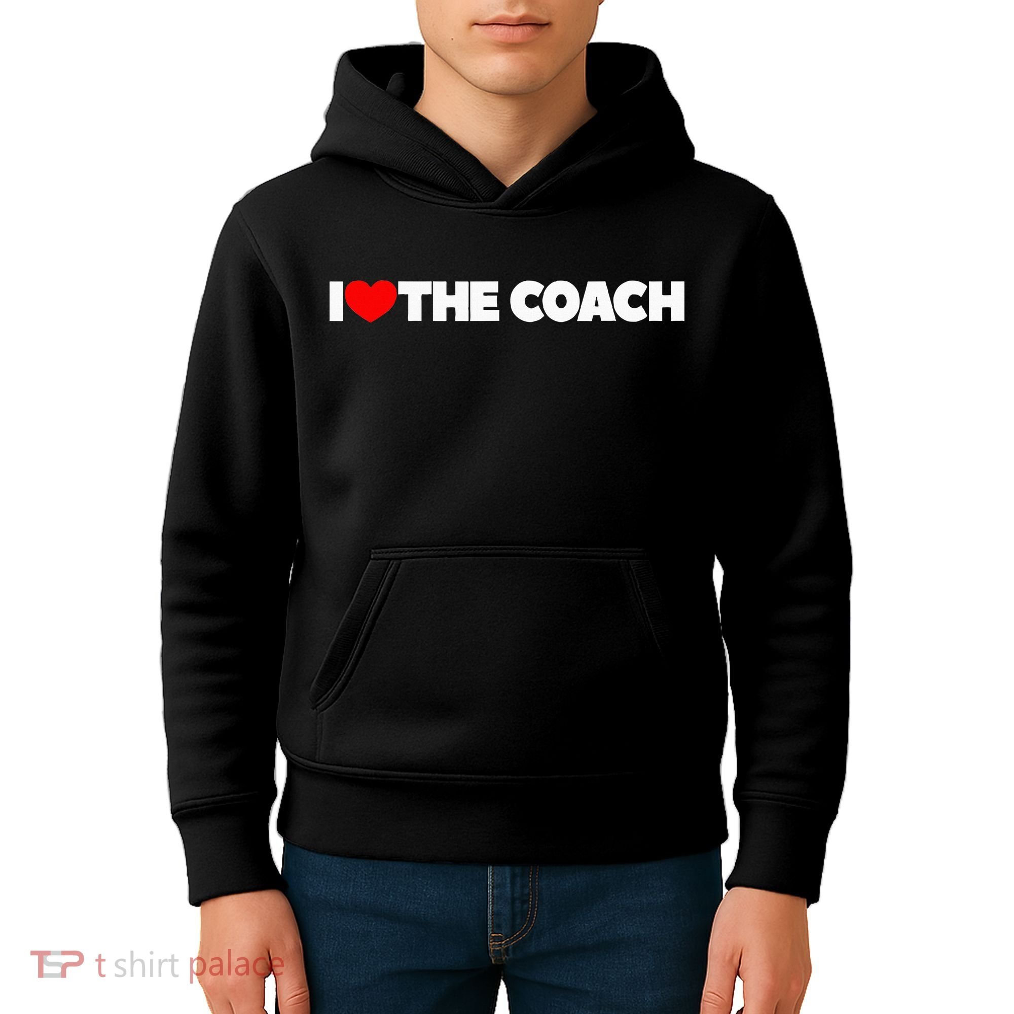 I Love The Coach Kids Hoodie