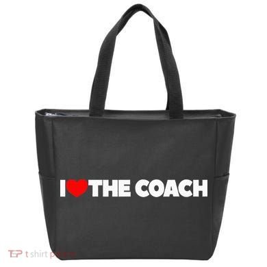 I Love The Coach Tote Bag