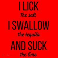 I Lick The Salt I Swallow The Tequila And Suck The Lime Gift Santa Hat thumb 1