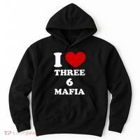 I Love Three 6 Mafia Limited Hoodie thumb 0