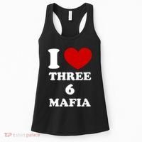I Love Three 6 Mafia Limited Women's Tank Top thumb 0