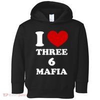 I Love Three 6 Mafia Limited Toddler Hoodie thumb 0