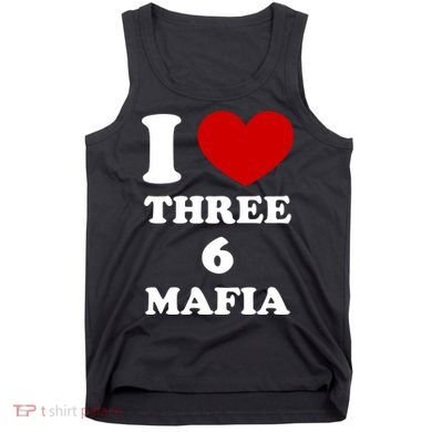 I Love Three 6 Mafia Limited Tank Top