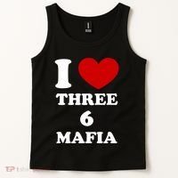 I Love Three 6 Mafia Limited Tank Top thumb 2