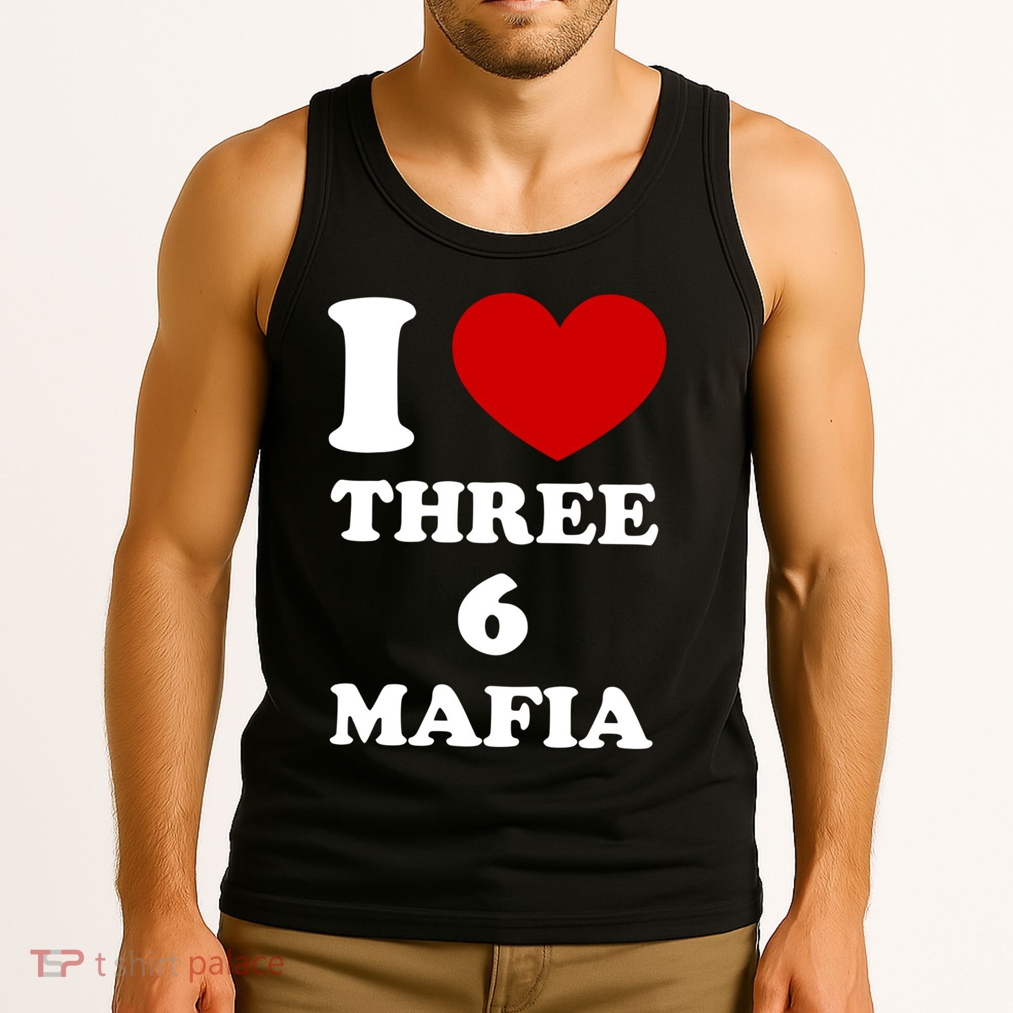 I Love Three 6 Mafia Limited Tank Top