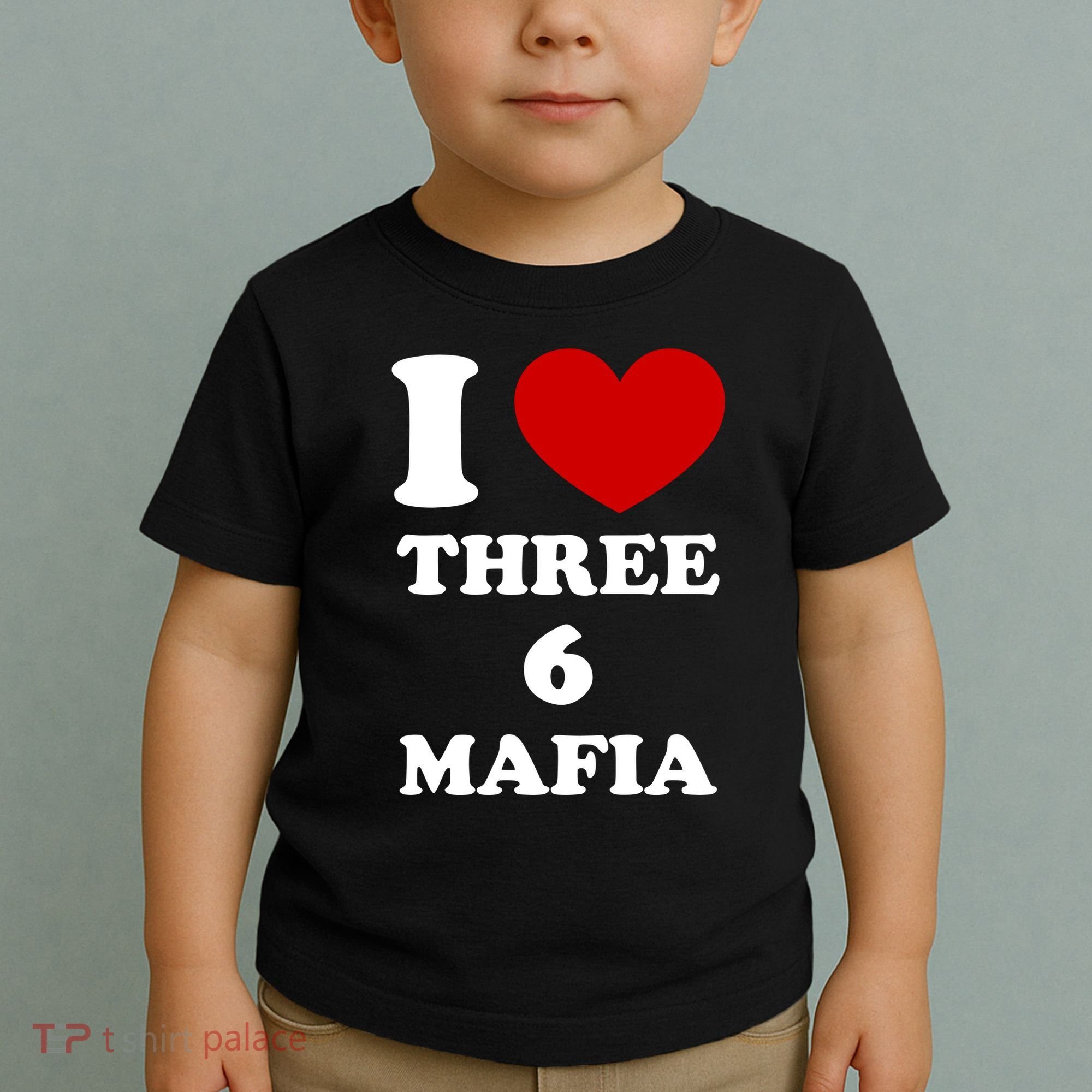 I Love Three 6 Mafia Limited Toddler T-Shirt