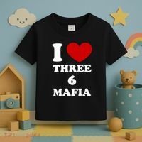 I Love Three 6 Mafia Limited Toddler T-Shirt thumb 3