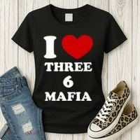I Love Three 6 Mafia Limited Women's T-Shirt thumb 3
