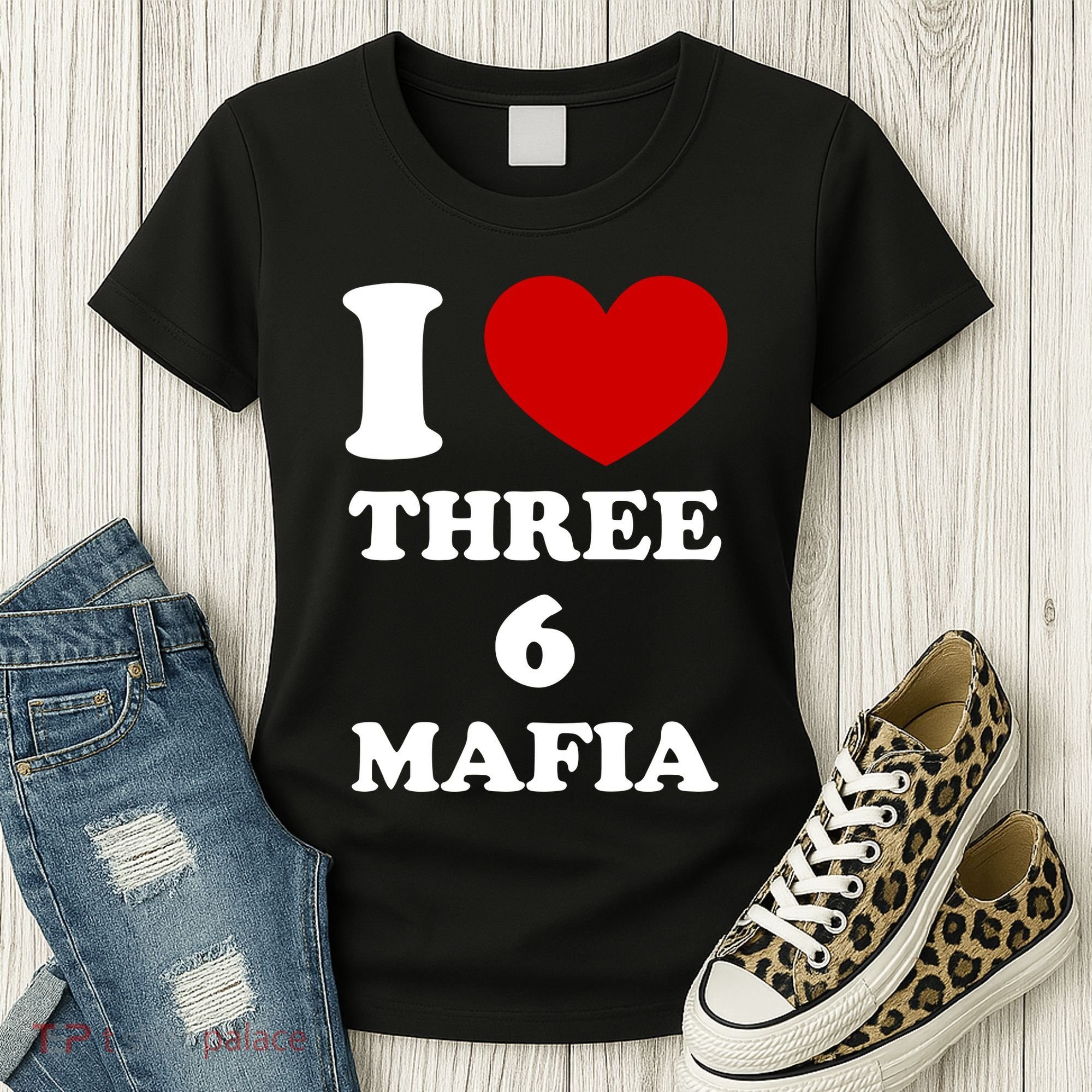 I Love Three 6 Mafia Limited Women's T-Shirt