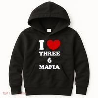 I Love Three 6 Mafia Limited Kids Hoodie thumb 0
