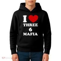 I Love Three 6 Mafia Limited Kids Hoodie thumb 4