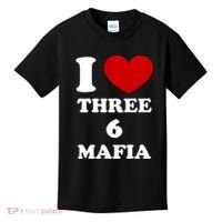 I Love Three 6 Mafia Limited Kids T-Shirt thumb 0