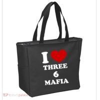 I Love Three 6 Mafia Limited Tote Bag thumb 2