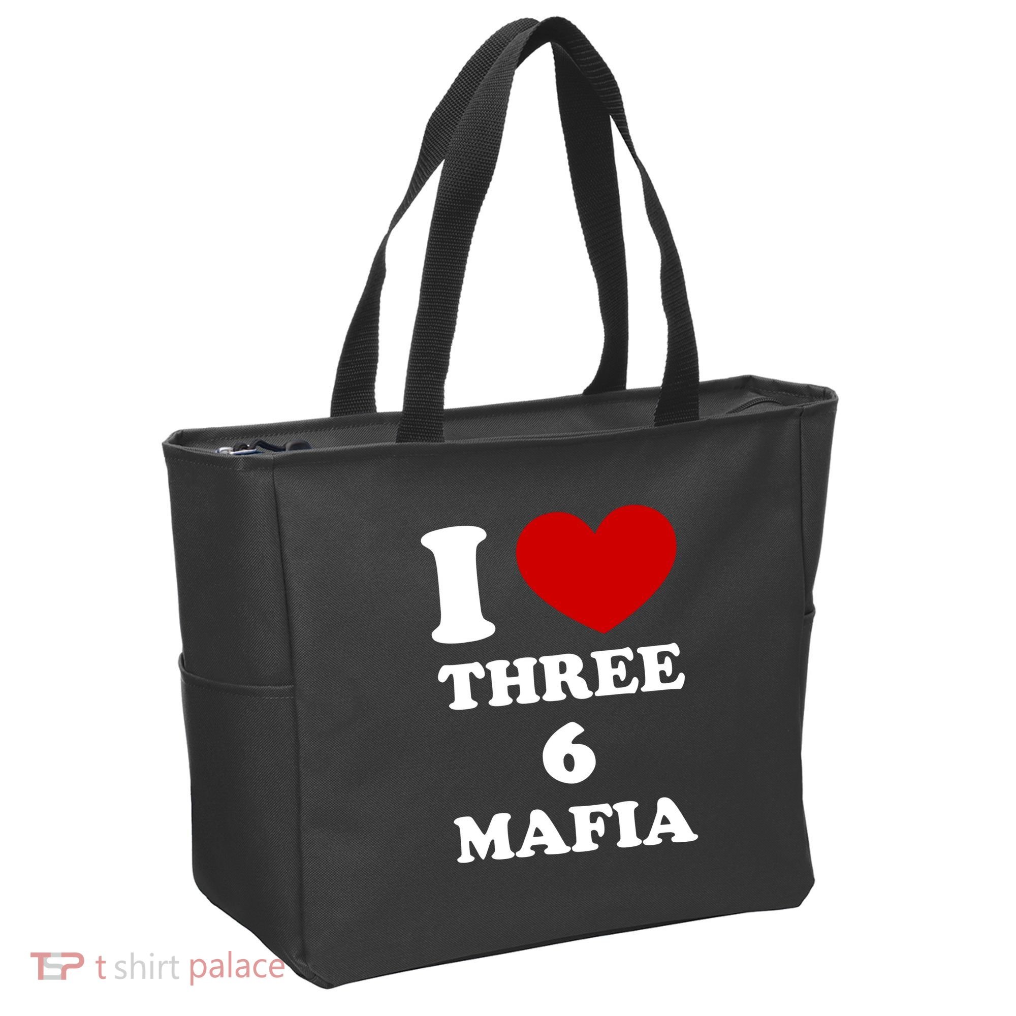 I Love Three 6 Mafia Limited Tote Bag