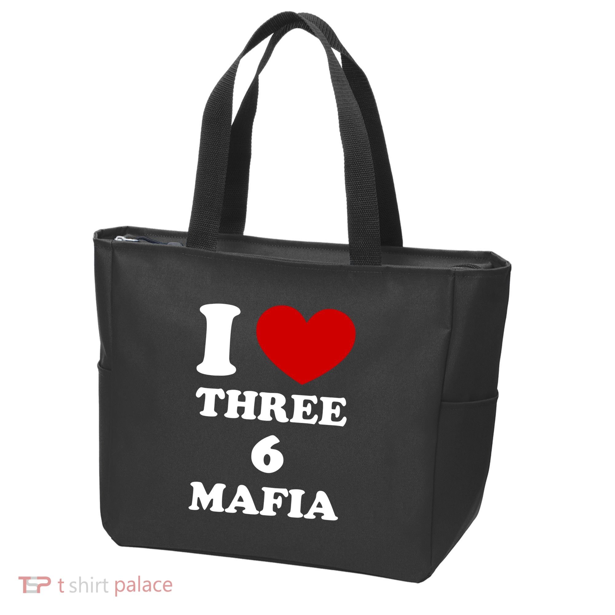 I Love Three 6 Mafia Limited Tote Bag