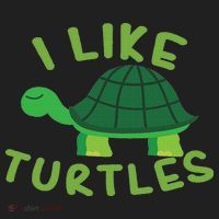 I Like Turtles Tortoise Sea Animal Funny Gift Beanie thumb 2