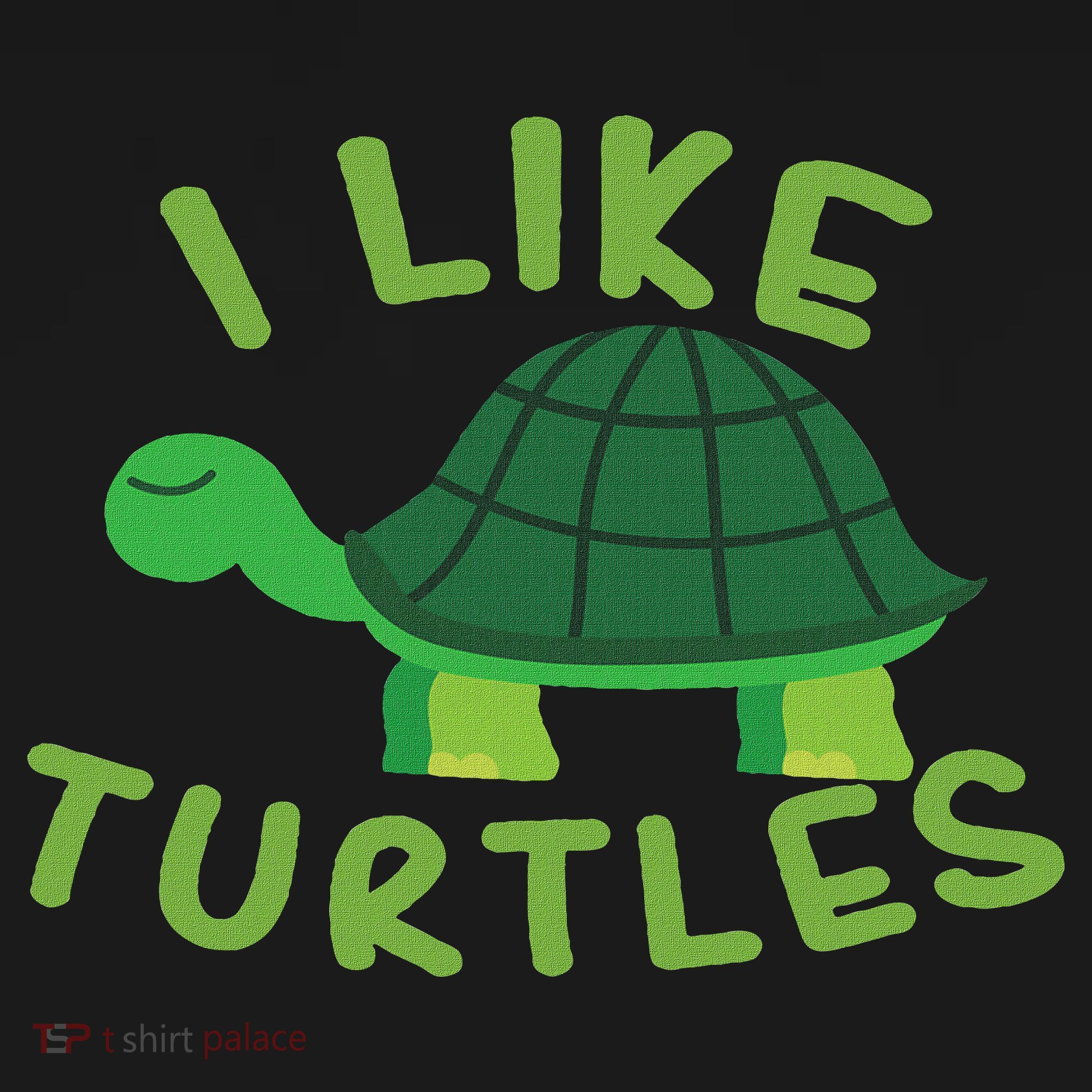 I Like Turtles Tortoise Sea Animal Funny Gift Coaster