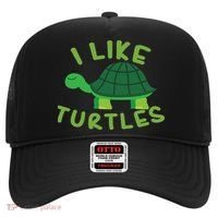I Like Turtles Tortoise Sea Animal Funny Gift Hat thumb 0
