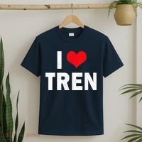 I Love Tren Bodybuilder I Heart Tren Funny T-Shirt thumb 2