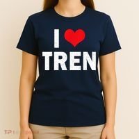 I Love Tren Bodybuilder I Heart Tren Funny T-Shirt thumb 4