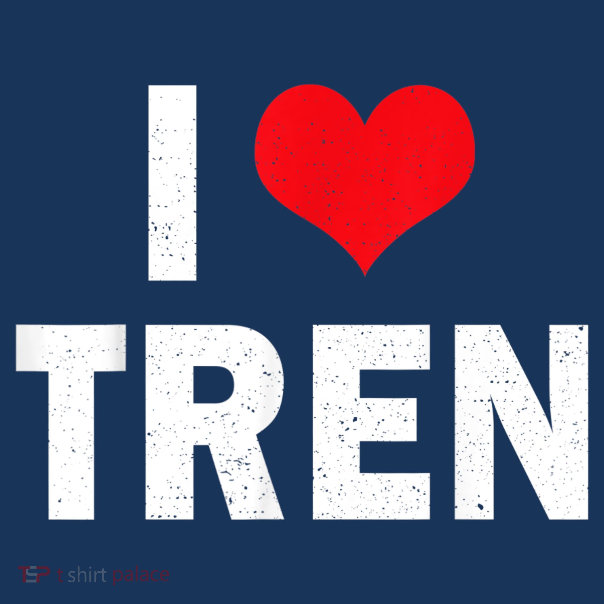 I Love Tren Bodybuilder I Heart Tren Funny Polo
