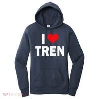 I Love Tren Bodybuilder I Heart Tren Funny Women's Hoodie thumb 0