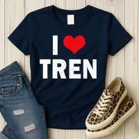 I Love Tren Bodybuilder I Heart Tren Funny Women's T-Shirt thumb 3