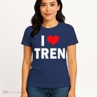 I Love Tren Bodybuilder I Heart Tren Funny Women's T-Shirt thumb 4
