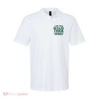 I Like Them Real Thick And Sprucy Funny Christmas Polo thumb 0