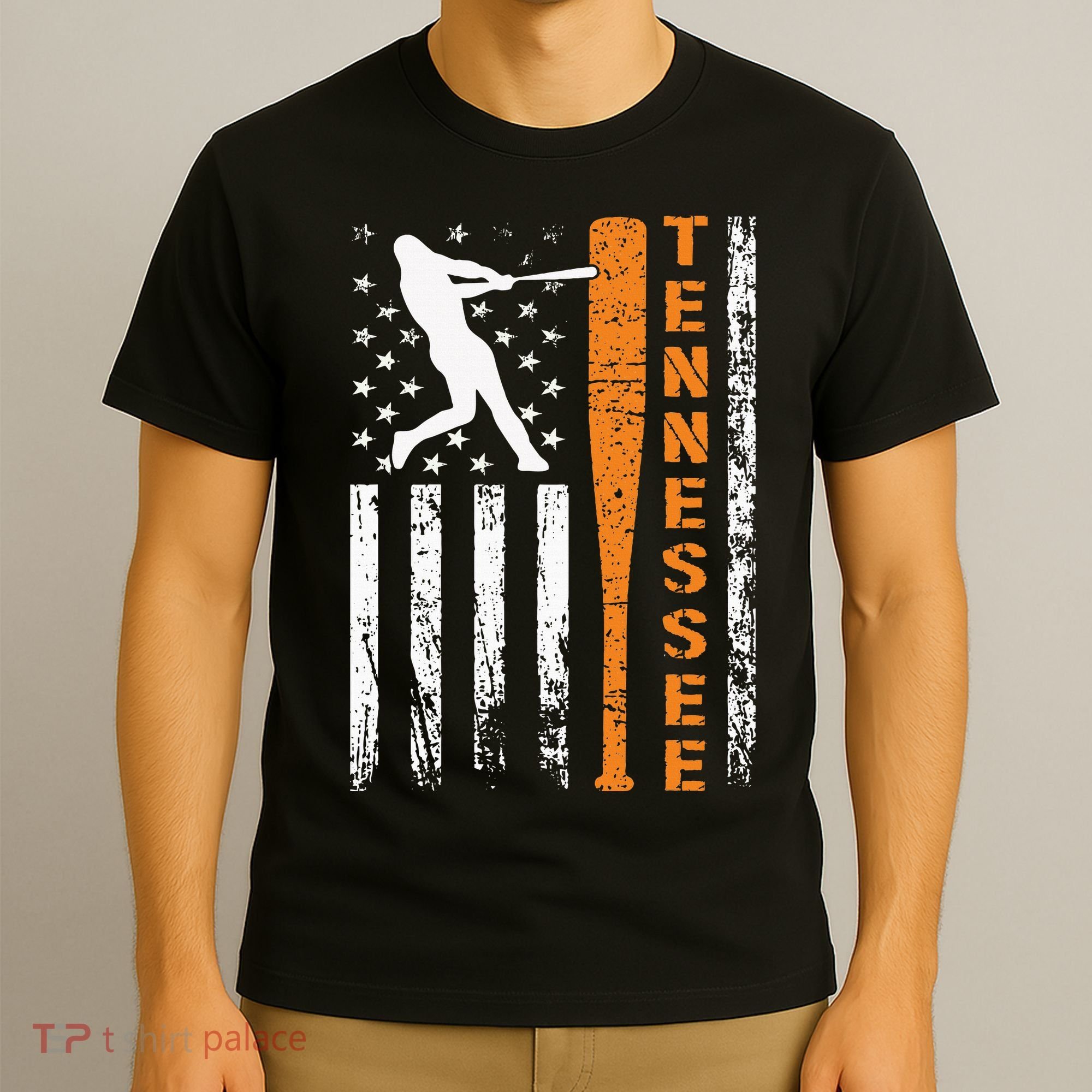 I Love Tennessee Souvenir Tennessee Us Flag Outfit 2024 T-Shirt