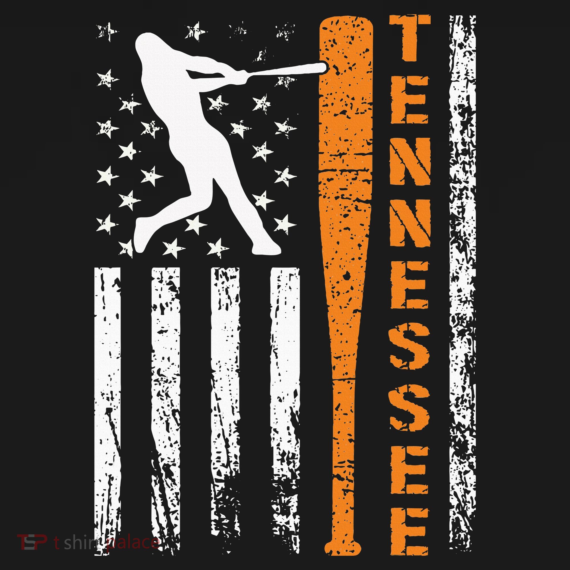 I Love Tennessee Souvenir Tennessee Us Flag Outfit 2024 T-Shirt