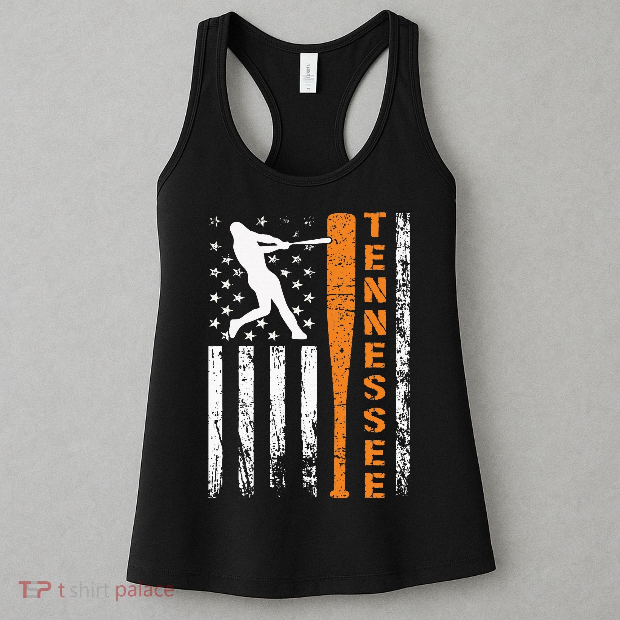 I Love Tennessee Souvenir Tennessee Us Flag Outfit 2024 Women's Tank Top