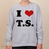 I Love TS Women's Sweatshirt thumb 0
