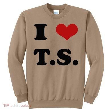 I Love TS Sweatshirt
