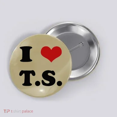 I Love TS Button