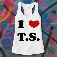 I Love TS Women's Tank Top thumb 3