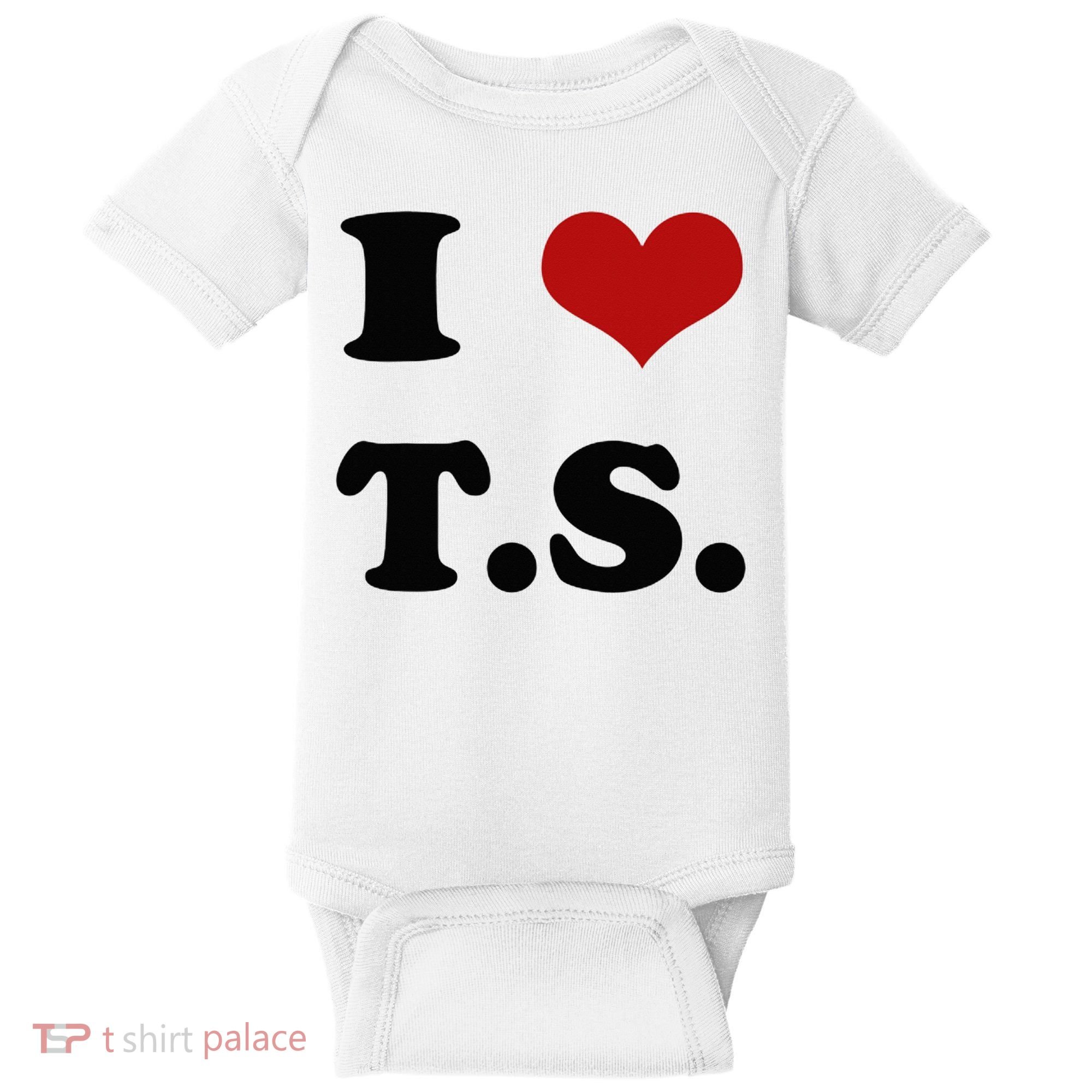 I Love TS Baby Bodysuit