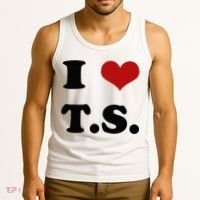 I Love TS Tank Top thumb 3