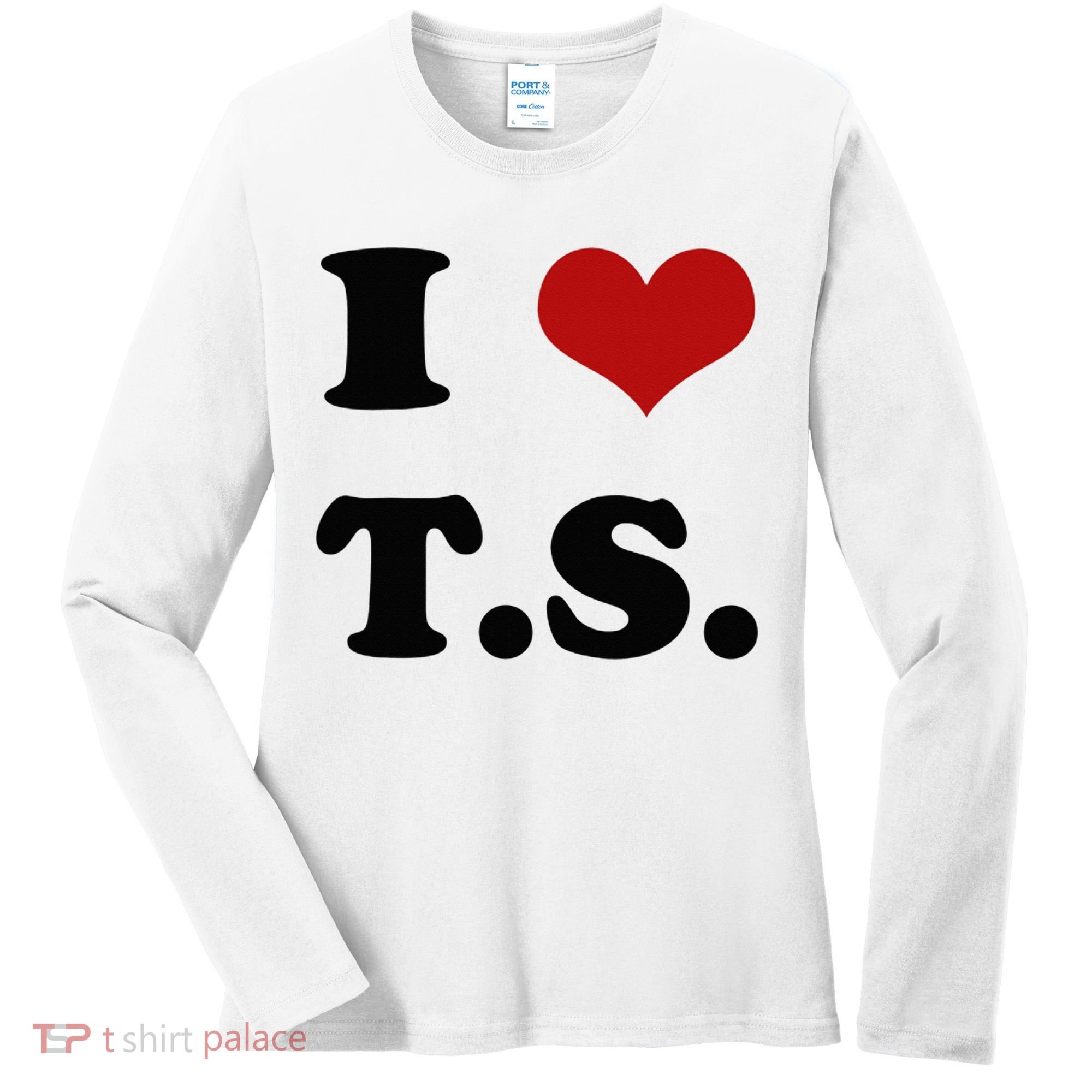 I Love TS Women's Long Sleeve Shirt