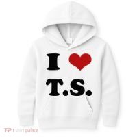 I Love TS Kids Hoodie thumb 0