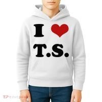 I Love TS Kids Hoodie thumb 4