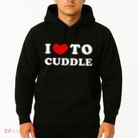 I Love To Cuddle Hoodie thumb 2