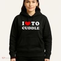 I Love To Cuddle Hoodie thumb 5